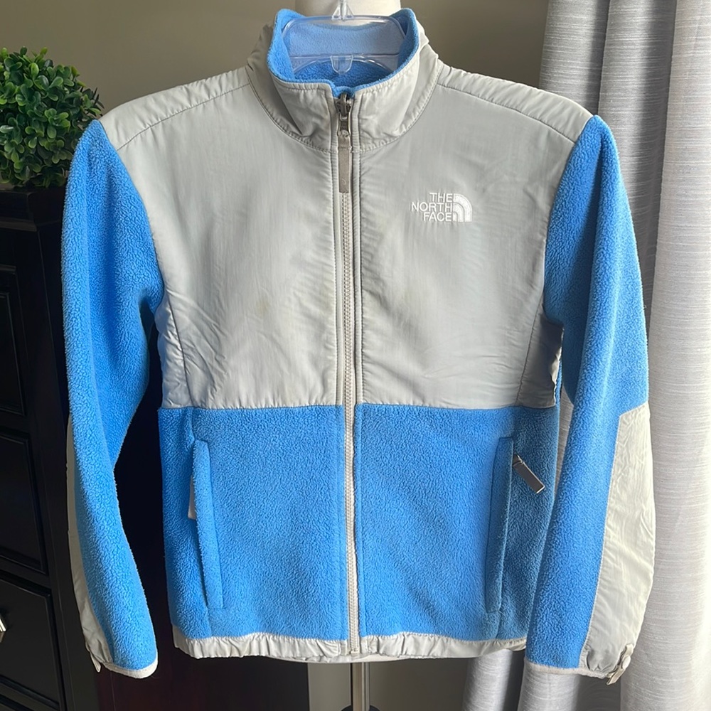 The North Face girls Denali fleece jacket medium